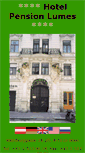 Mobile Screenshot of hotelpensionlumes.at